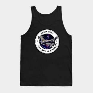 Delta Wing - The Ghost Riders - Starfury - Black - Sci-Fi - B5 Tank Top